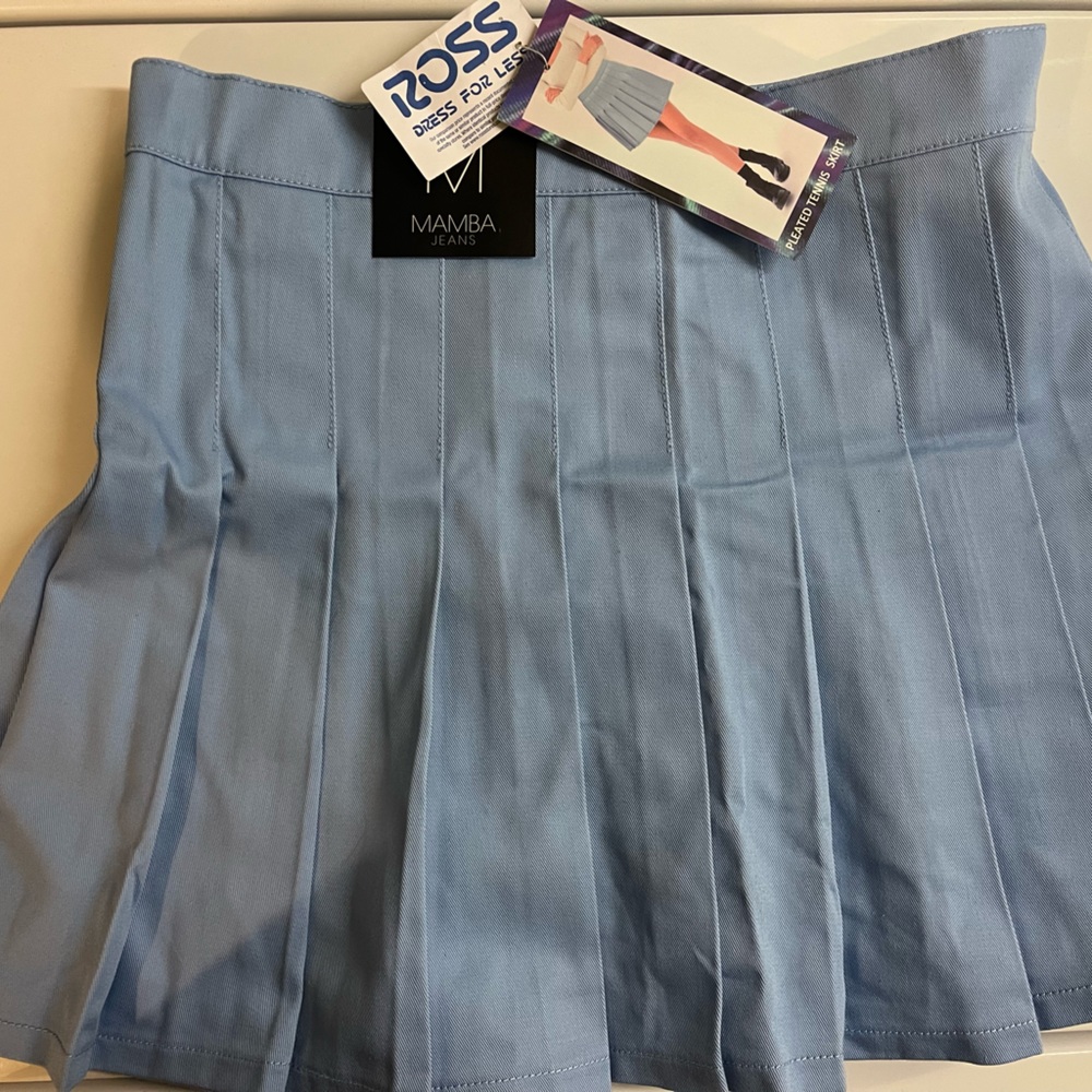Baby blue skirt - Picture 2 of 2